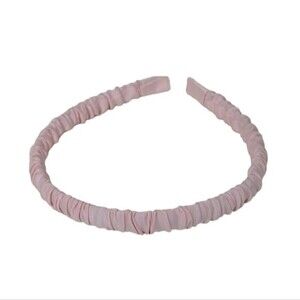 Ruched Pink Thin Headband NEW
